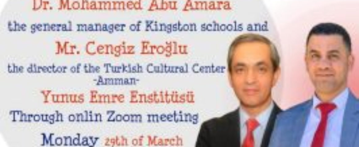 Kingston school is delighted to invite parents and students of Kingston to attend an online meeting with Mr.Jankeez AraOglo
